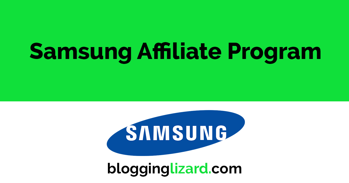 Samsung Affiliate Program